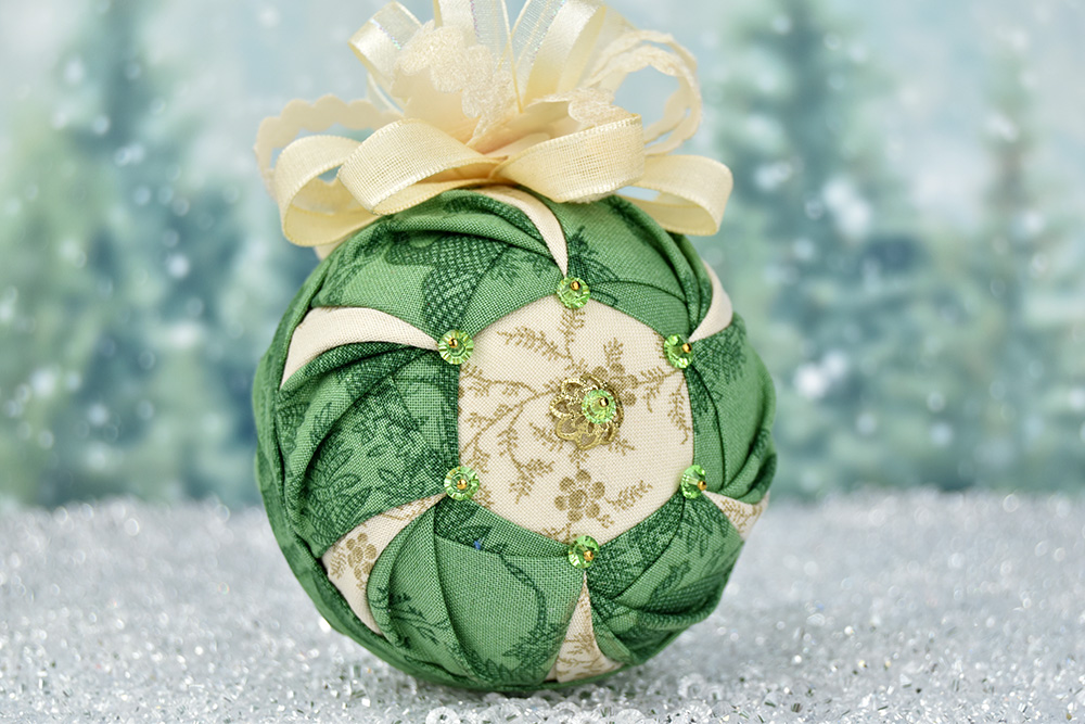 sage-green-gold-princess-pattern-quilted-ornament-1